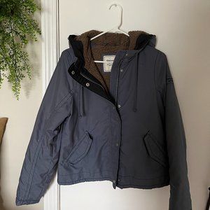 Fleece-lined jacket